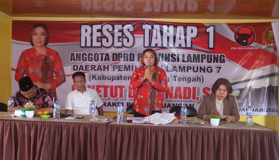 Anggota-DPRD-Lampung-Fraksi-PDIP-Gelar-Reses-di-Kecamatan-Seputih-Banyak